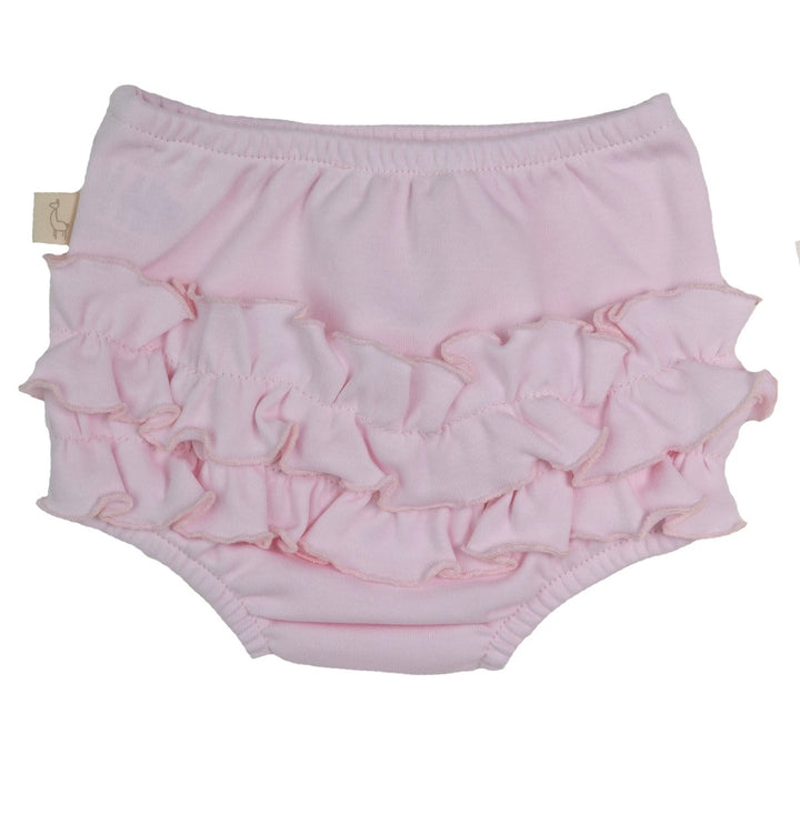 Bloomer/Luierbroekje ruches (lichtroze) - Baby Gi