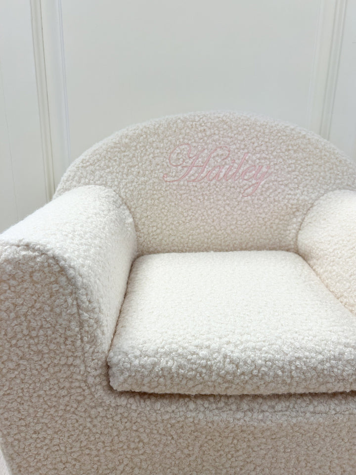 Stoeltje Teddy gepersonaliseerd- Little Mack