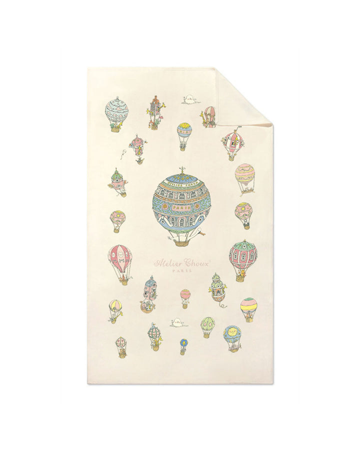 Deken Cashmere Hot Air Balloons - Atelier Choux