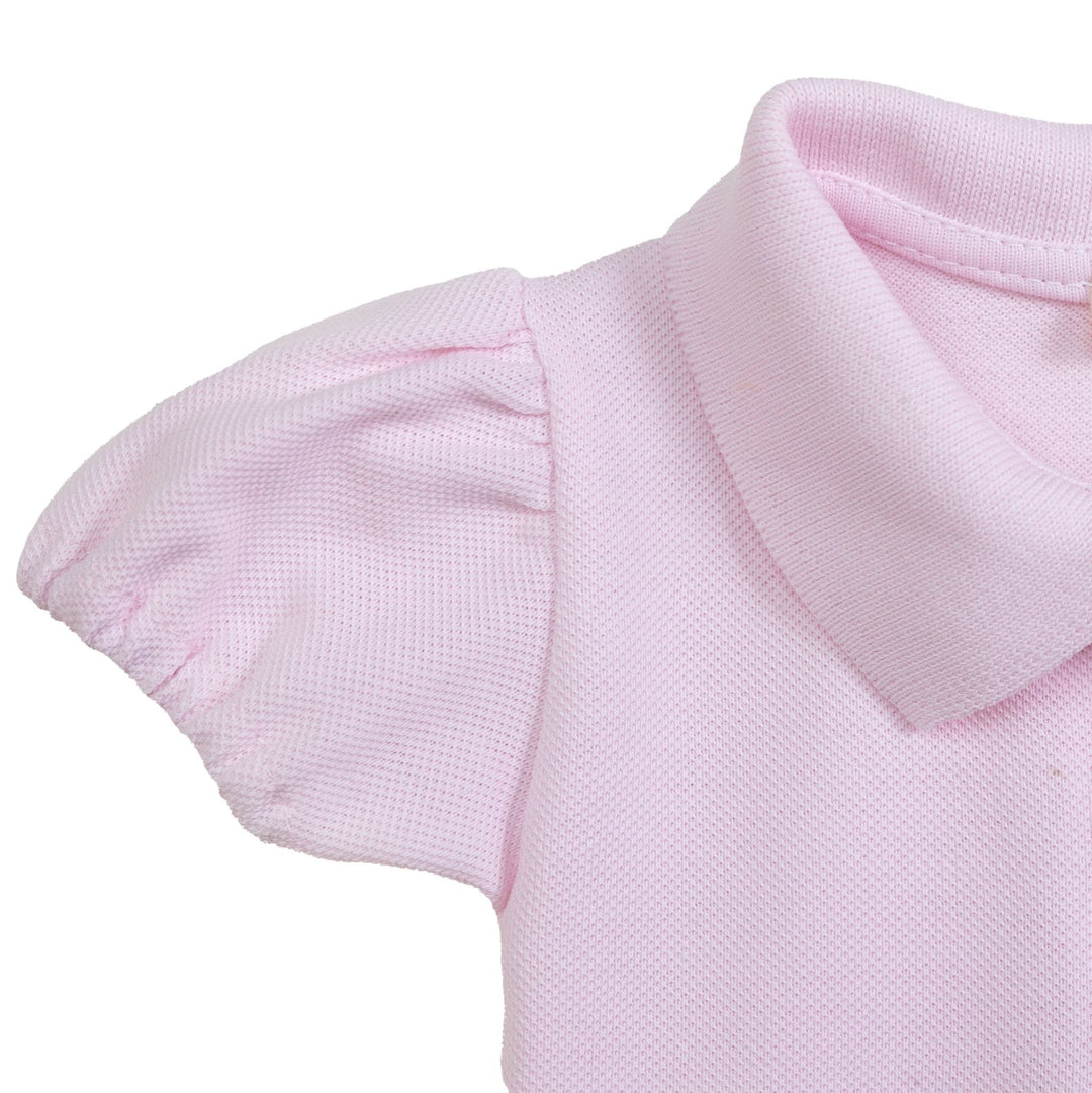 Romper polo lichtroze - Baby Gi