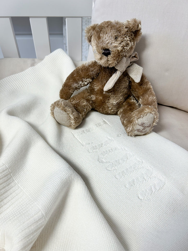 Deken Katoen met naam - Little Mack