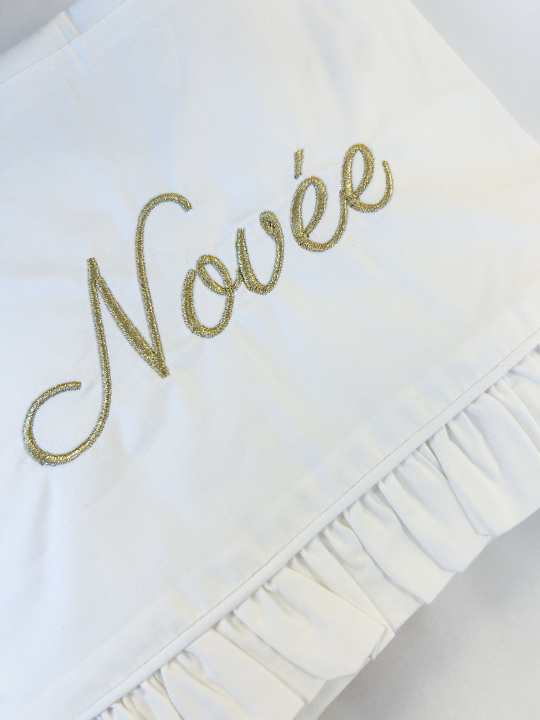 Ledikantlaken Parisian met ruche - Poetree Kids