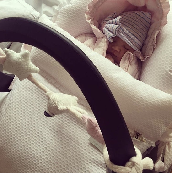 Maxi-cosi hoes incl. voetenzak (lichtroze)  - GBB