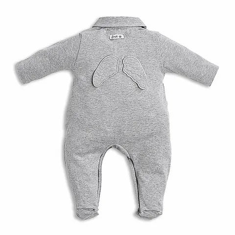 Babypakje wings (grijs) - First (My First Collection)