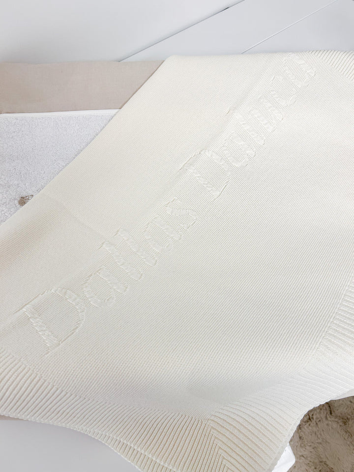 Deken Katoen met naam - Little Mack