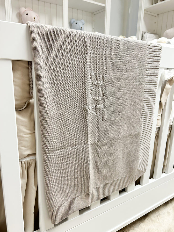 Deken Katoen met naam - Little Mack