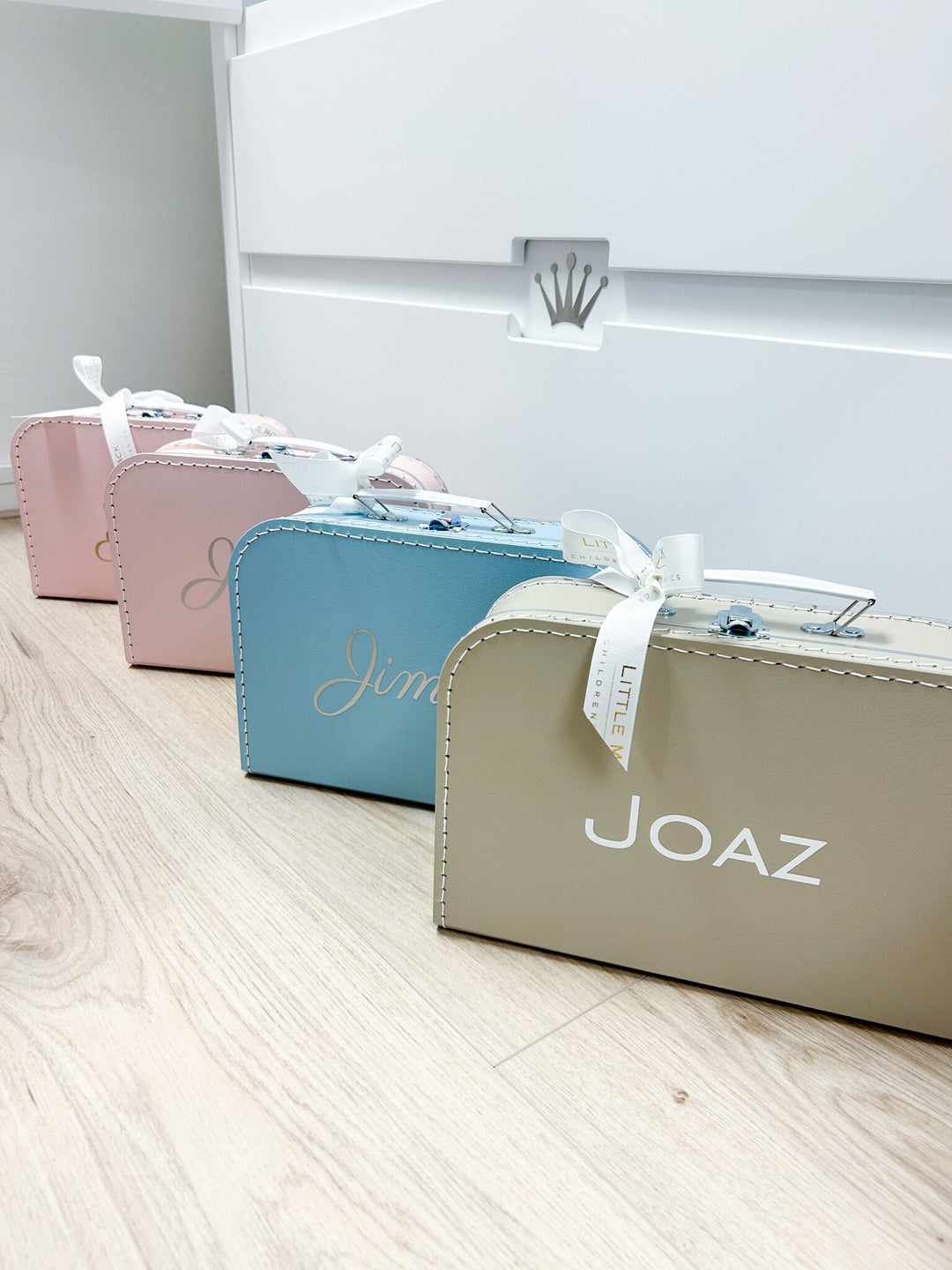 Koffertje gepersonaliseerd 30cm (div. kleuren) - Little Mack