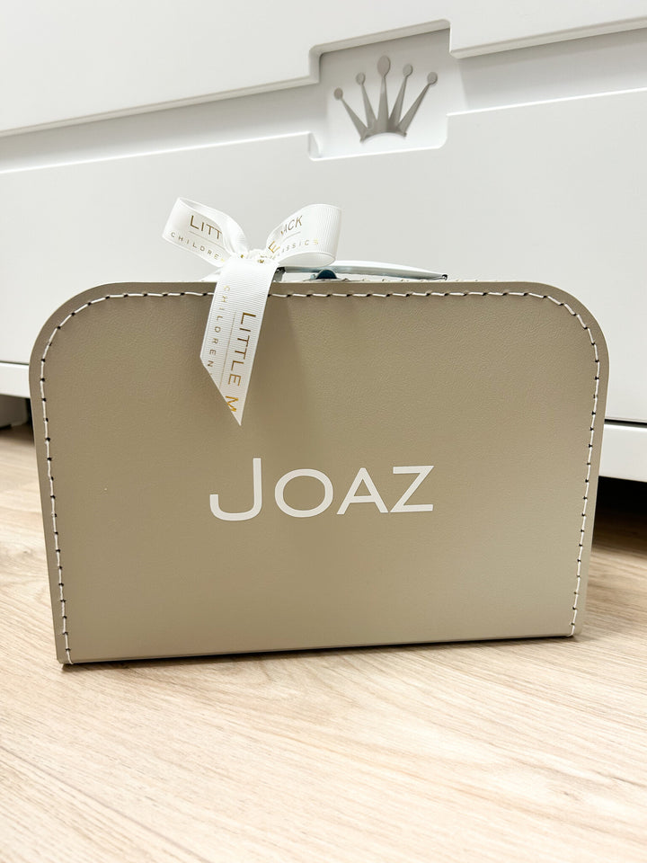 Koffertje gepersonaliseerd 30cm (div. kleuren) - Little Mack