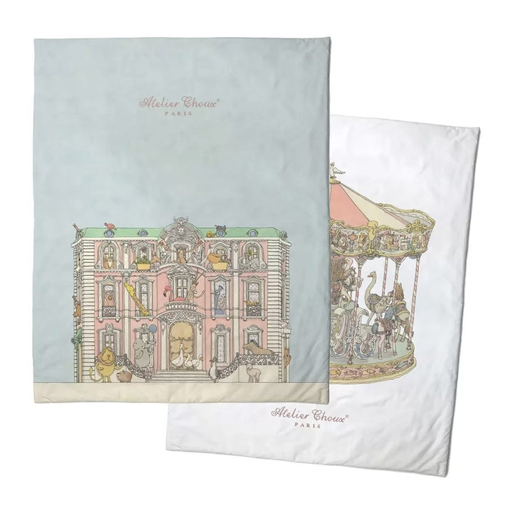 Quilt Monceau Mansion / Carousel Pink - Atelier Choux