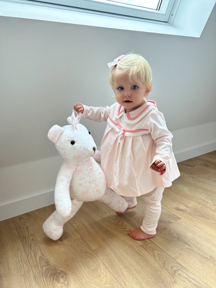 Set : 2-delig strik (Pale pink) - Patachou