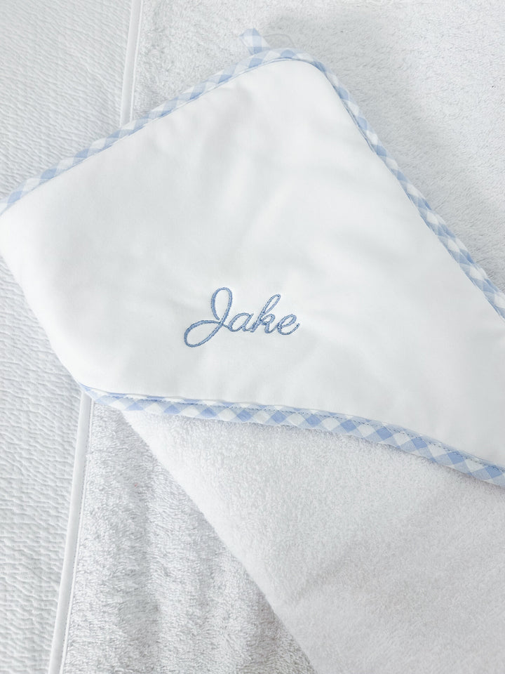 Badcape Vichi met bies (div. kleuren) - Little Mack