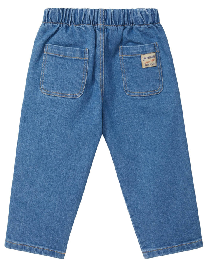 Jeans loose fit - Laranjinha