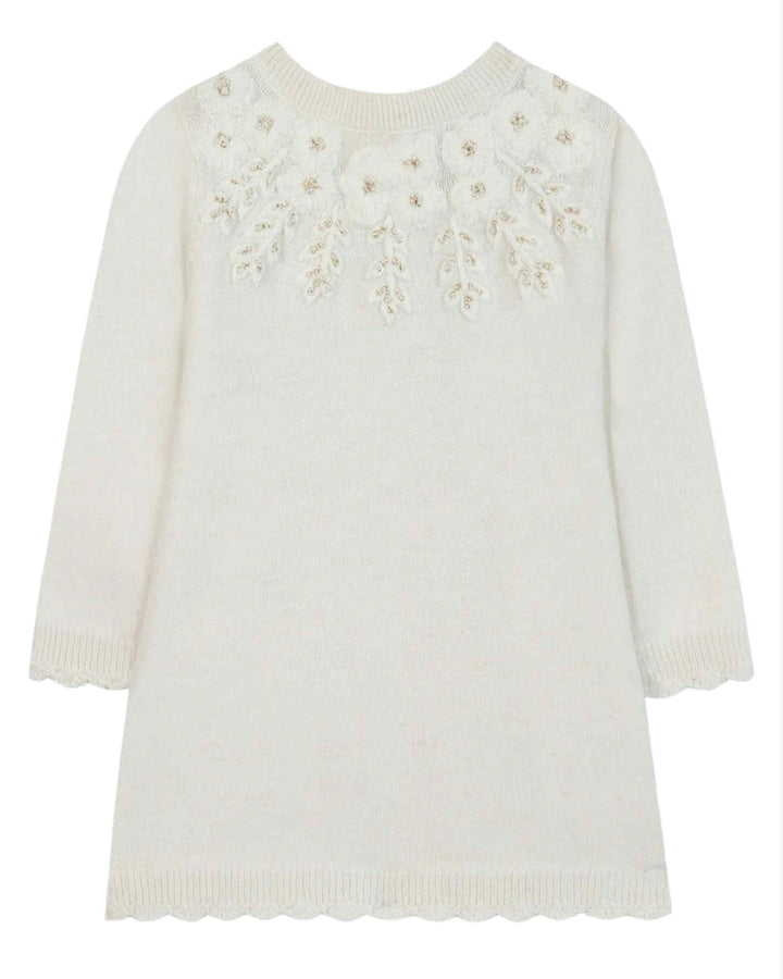 Jurk wol bloemen - Tartine et Chocolat