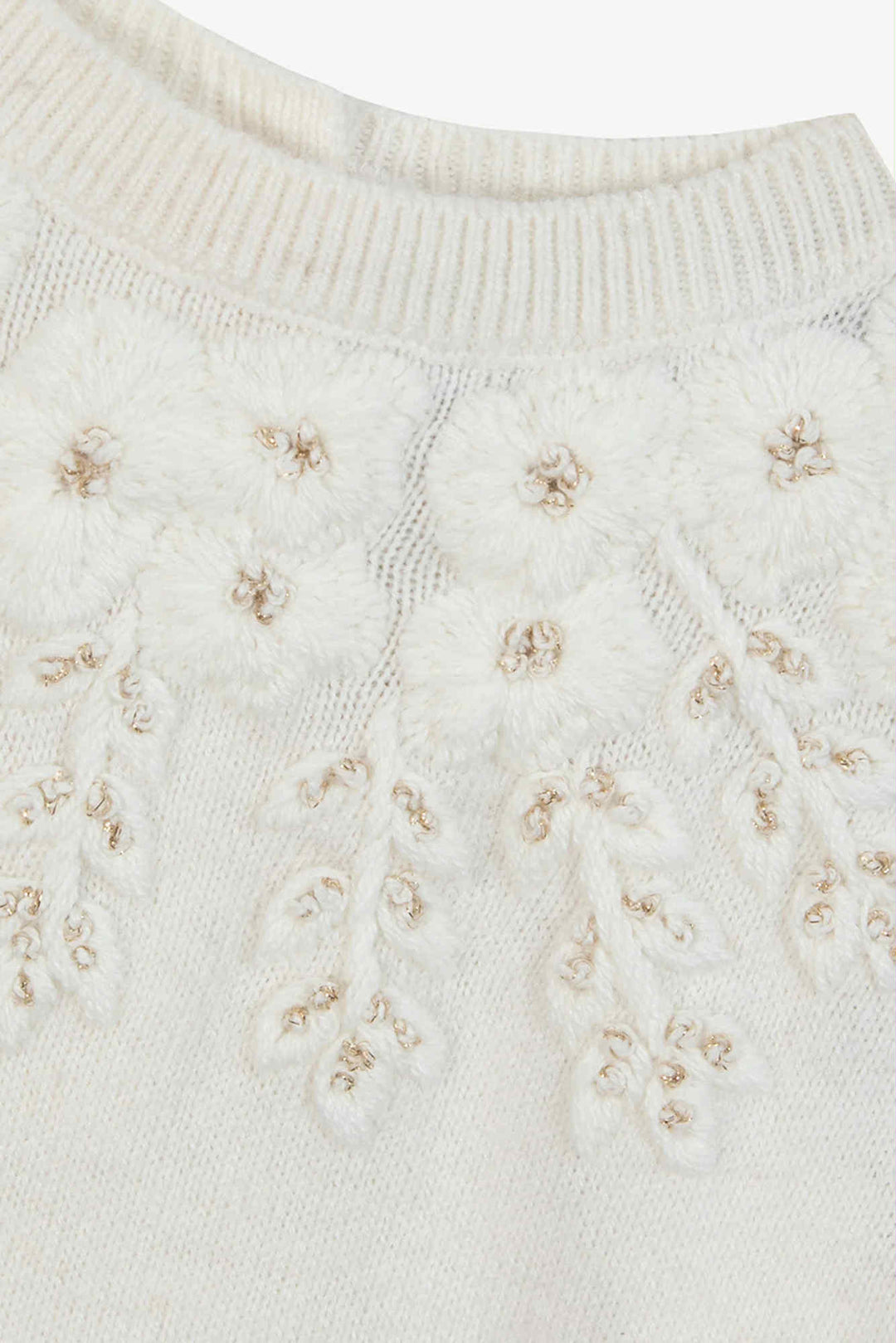 Jurk wol bloemen - Tartine et Chocolat