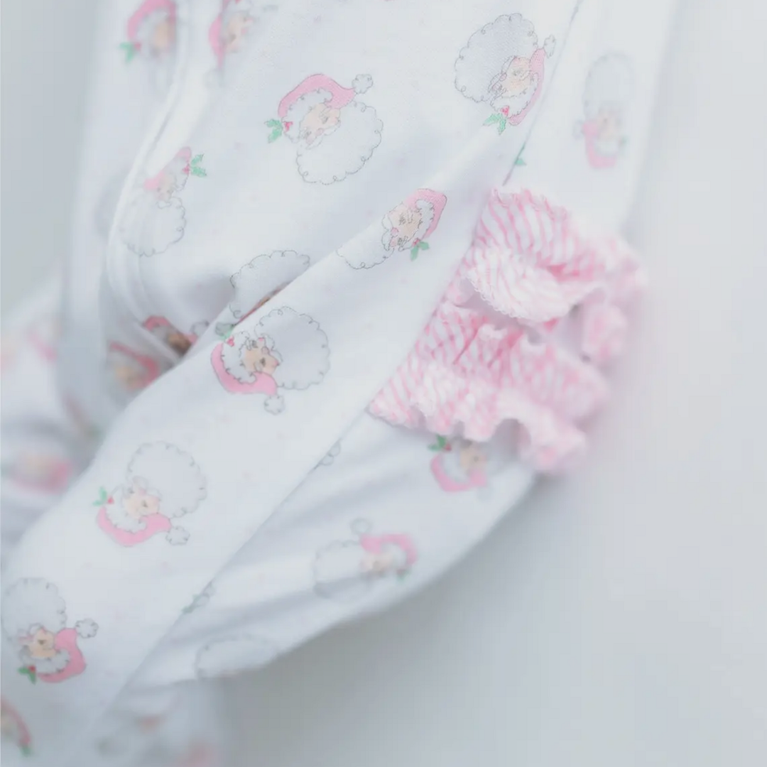 Babypyjama Kerstman (meisje) - Little Mack