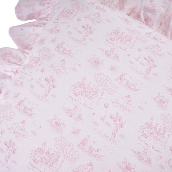 Kussen Pink Garden Party (print) - Theophile et Patachou