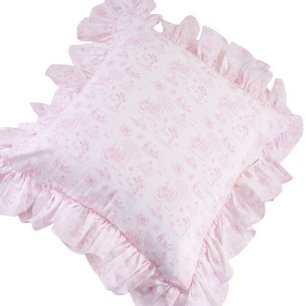 Kussen Pink Garden Party (print) - Theophile et Patachou