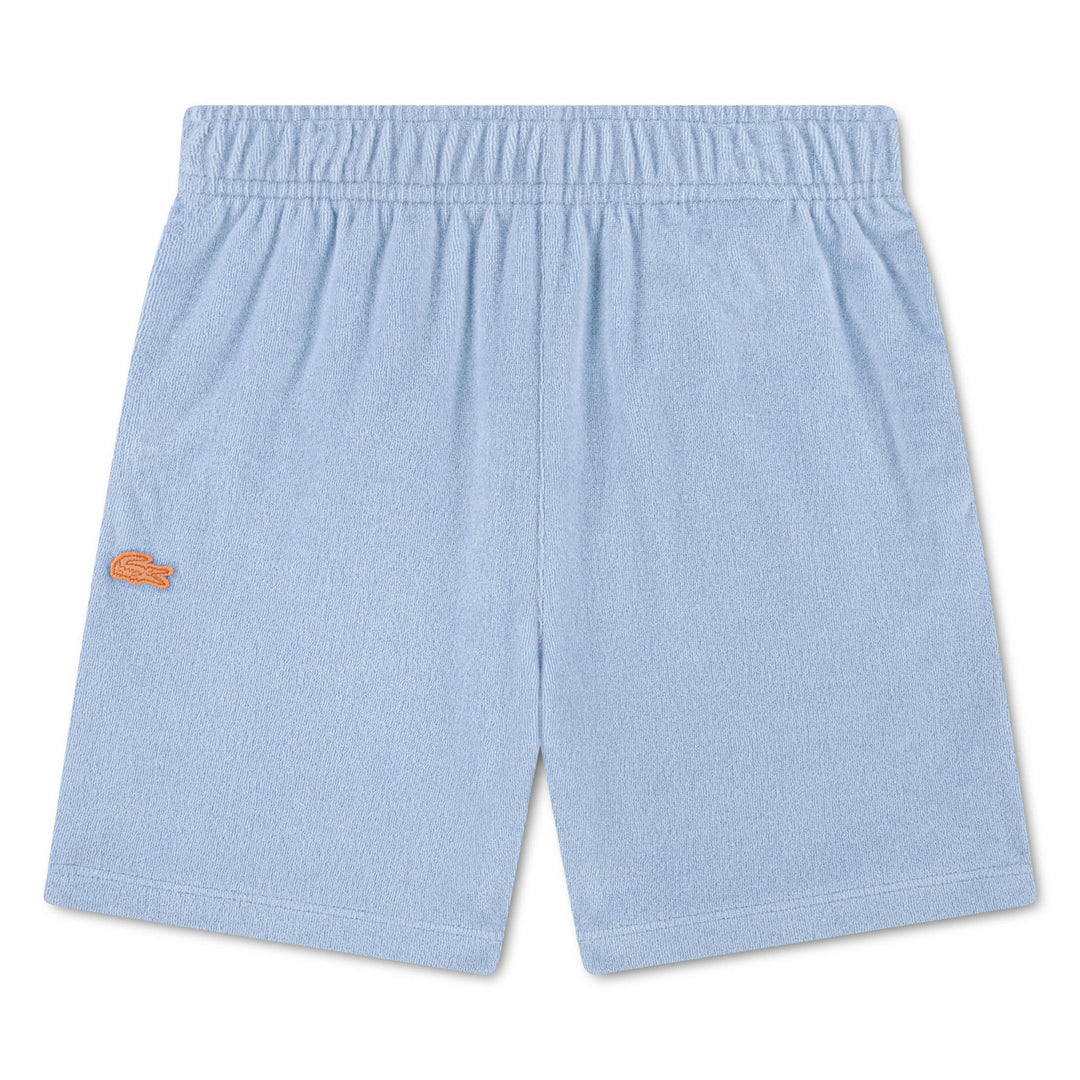 Badstof Set Jongens – Polo & Short Blauw – Lacoste