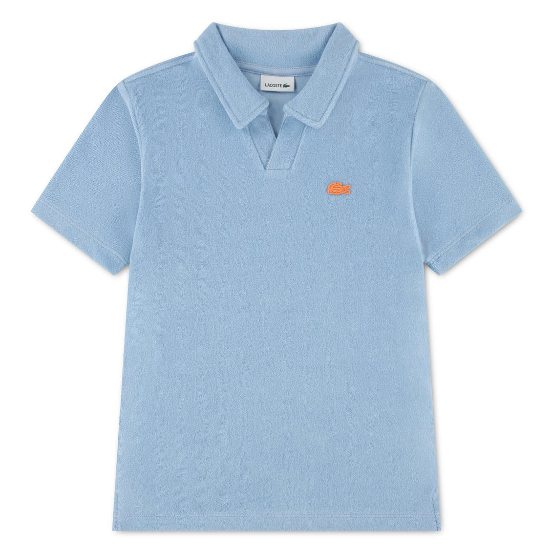 Badstof Set Jongens – Polo & Short Blauw – Lacoste
