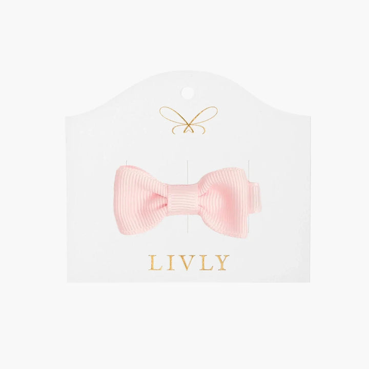 lichtroze baby haarclipje van livly