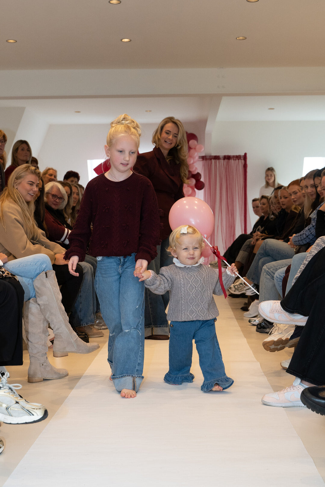 Trui gebreid kabel (taupe) - Martin Aranda