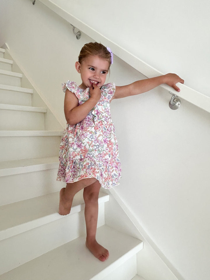 Jurk Pastel bloemen - Purete