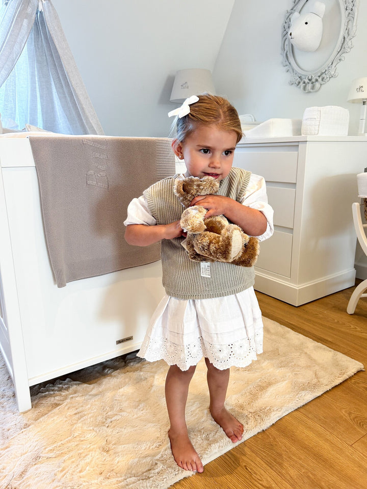 Jurk Linnen Broderie - Babidu