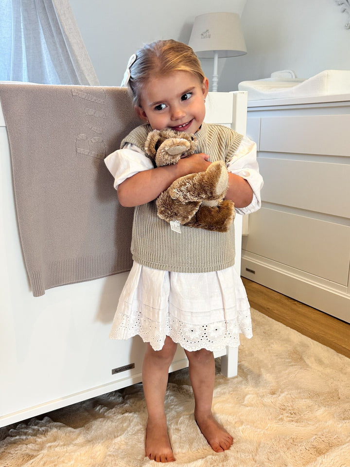 Jurk Linnen Broderie - Babidu