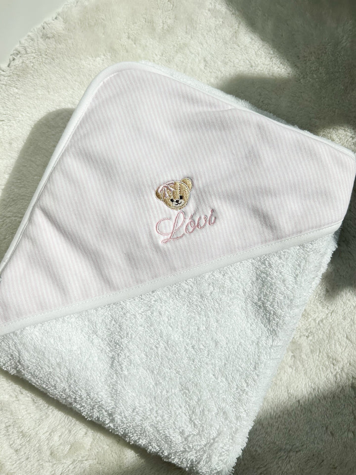 Badcape streep (div kleuren) - Babidu