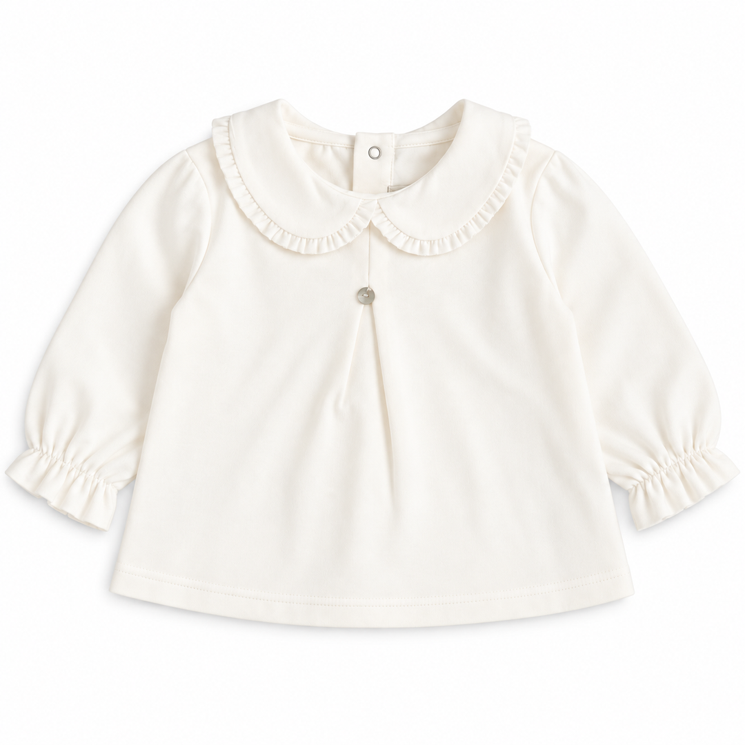 Pureté du Bébé longsleeve met Peter Pan kraag