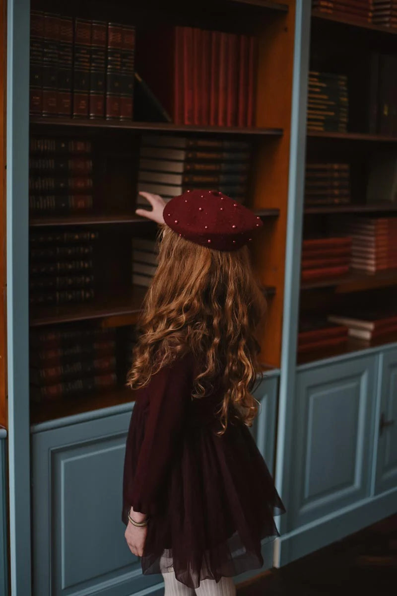 Julie Tutu Dress (Burgundy) - LRDM