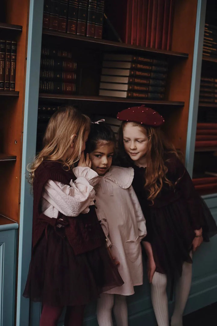 Julie Tutu Dress (Burgundy) - LRDM