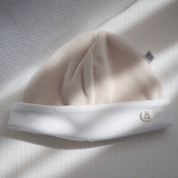 Mutsje velours  (Beige) - Theophile et Patachou