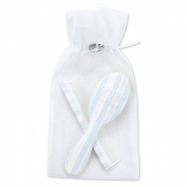 Borstel + Kam Garda (lichtblauw) - Tartine et Chocolat