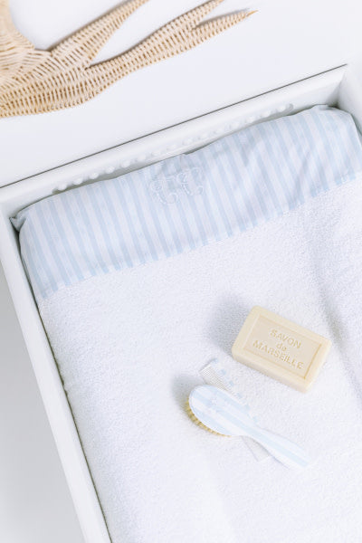 Borstel + Kam Garda (lichtblauw) - Tartine et Chocolat