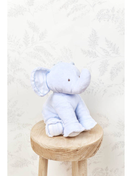 Knuffel Olifant  Ferdinand 25cm (Lichtblauw) - Tartine et Chocolat