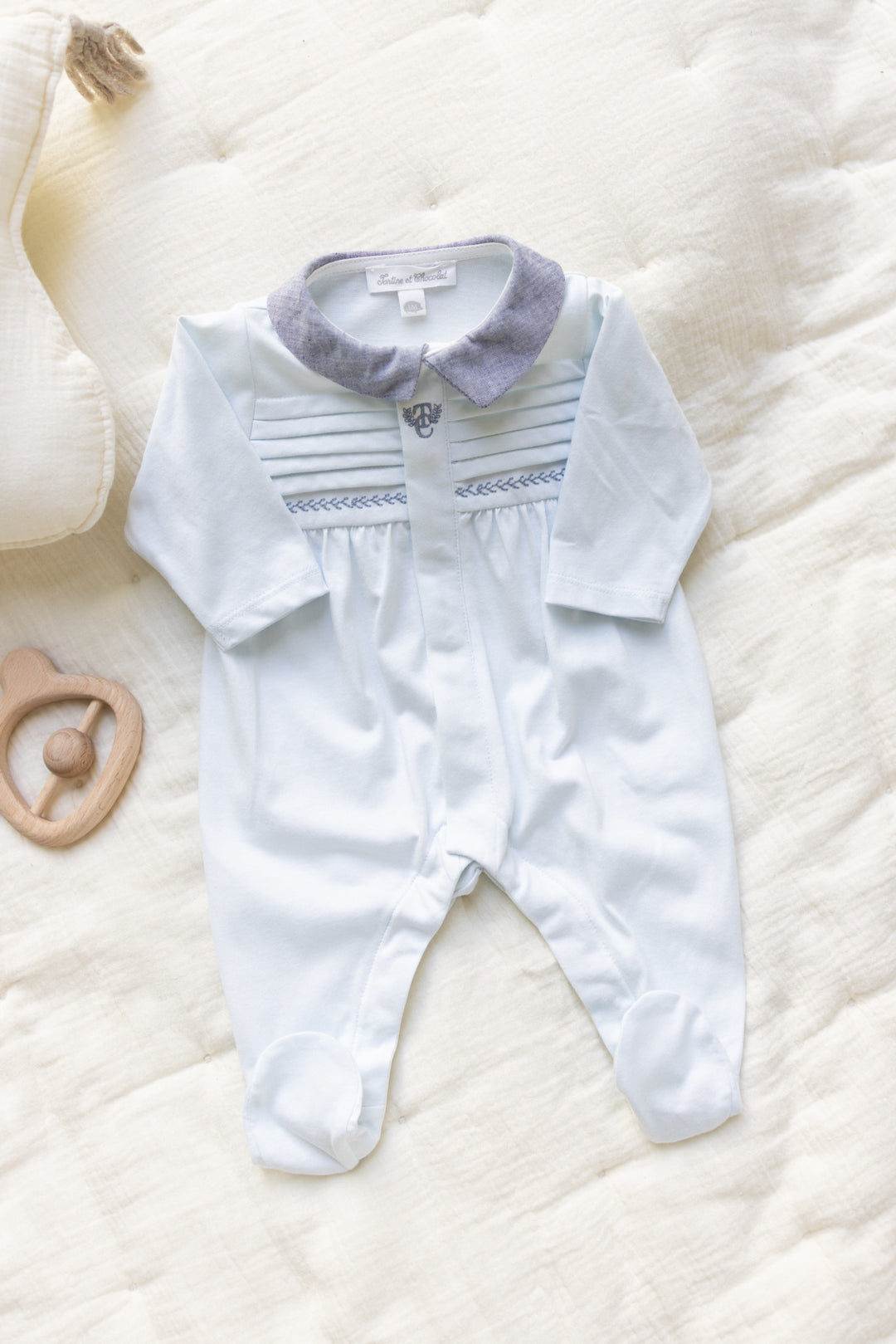 Babypakje Denim details - Tartine et Chocolat