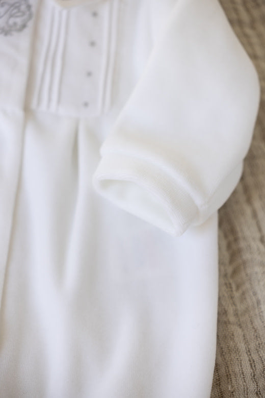 Babypakje velours + borduur - Tartine et Chocolat