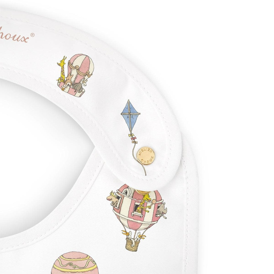 Satin Bib Hot Air Balloons - Atelier Choux