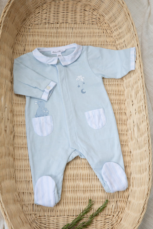 Babypakje Garda konijntjes (lichtblauw) - Tartine et Chocolat