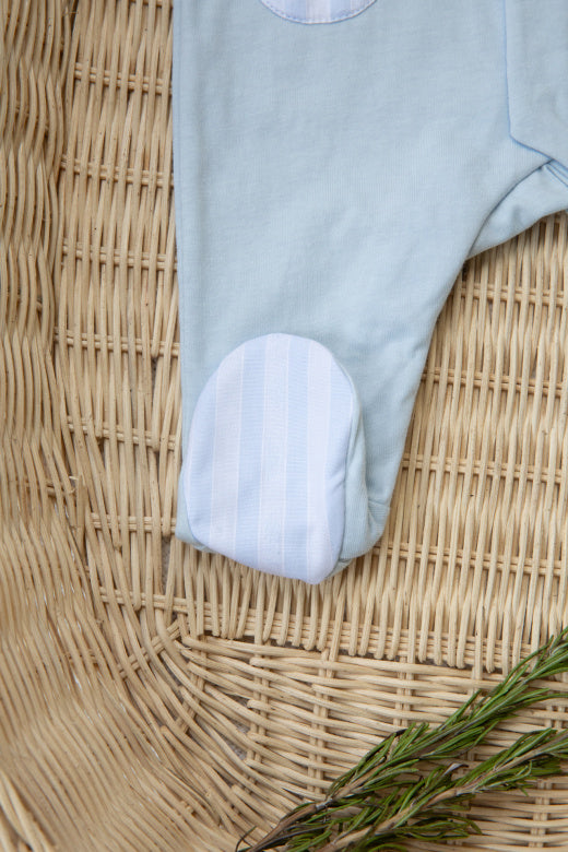 Babypakje Garda konijntjes (lichtblauw) - Tartine et Chocolat