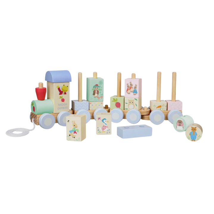 Peter Rabbit houten trein- Little Mack