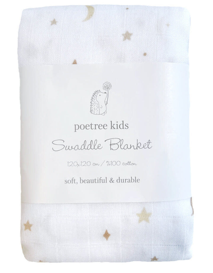 Swaddle Moons & Stars - Poetree