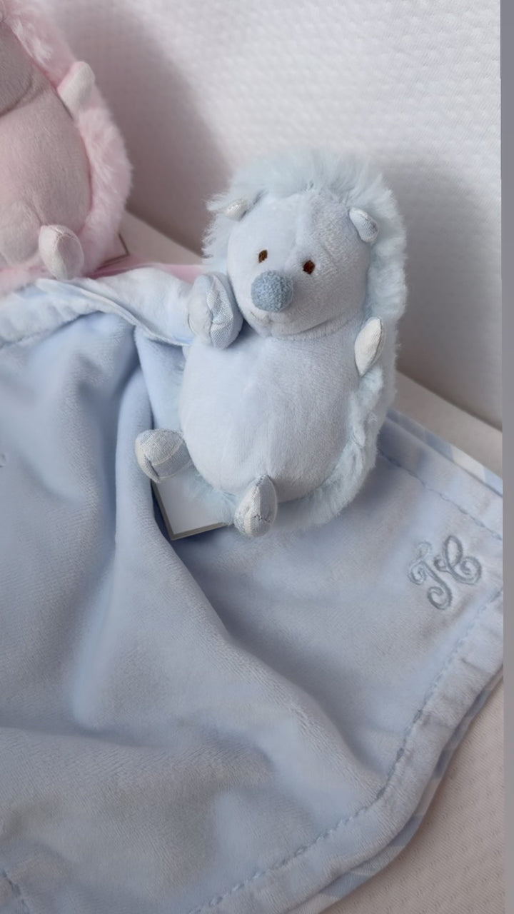 Doudou Egel Herisson, knuffeldoekje baby - Tartine Et Chocolat