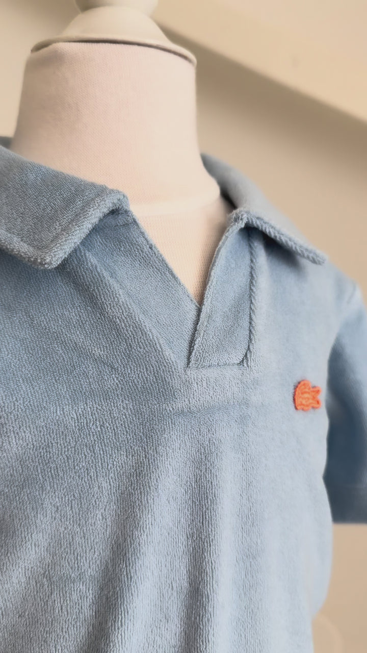 Badstof Set Jongens – Polo & Short Blauw – Lacoste