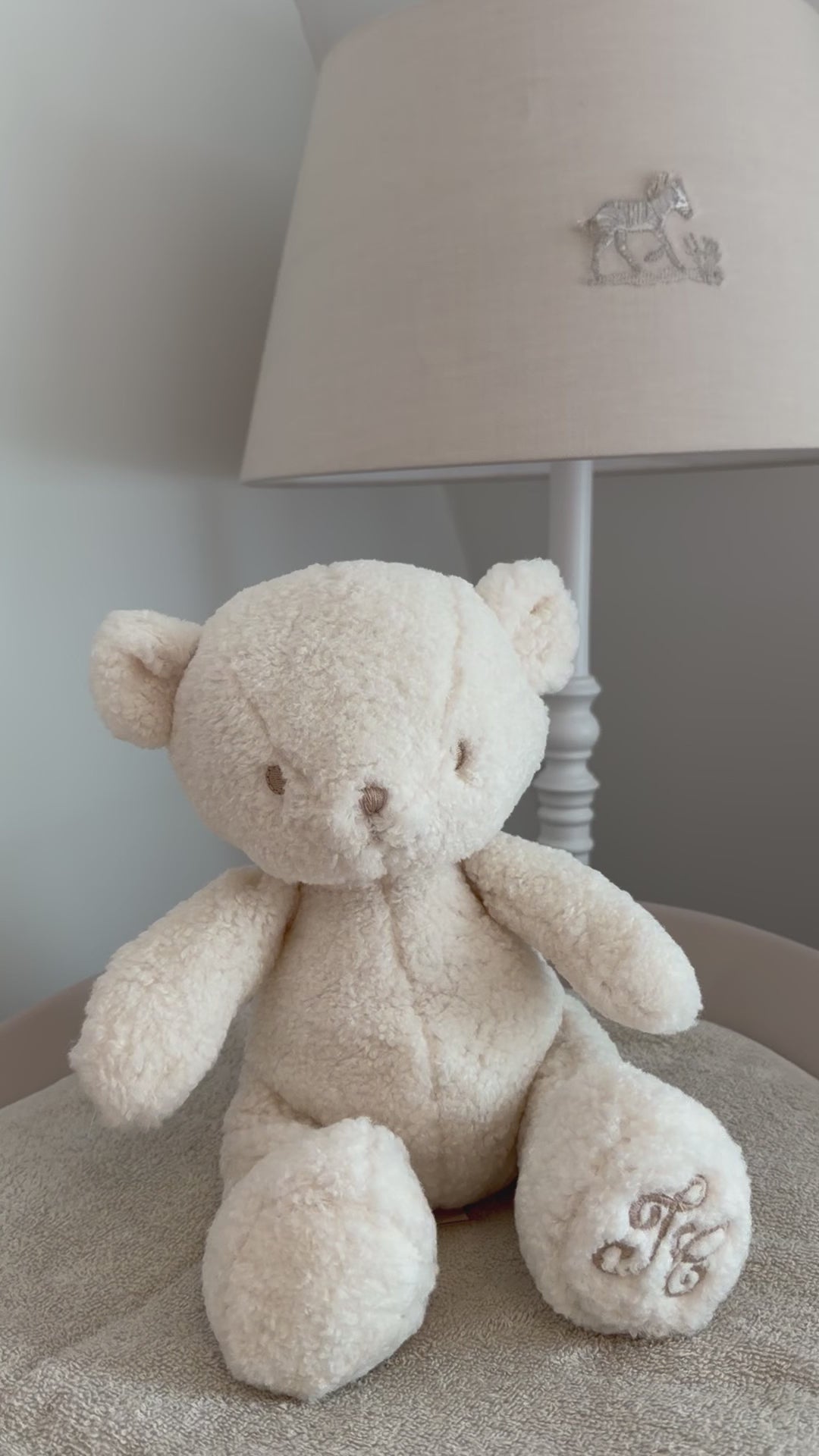 Tartine et Chocolat Gaston Teddybeer 25cm – Luxe Knuffel Beige