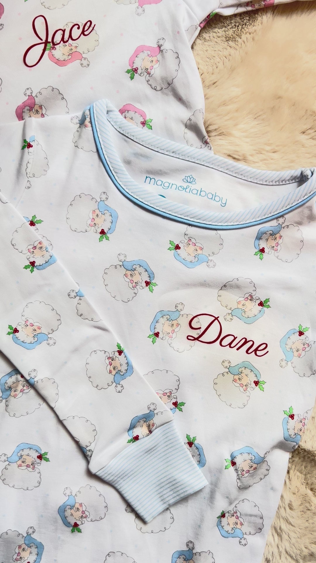 Pyjama kerstman 2-delig (jongen) - Little Mack