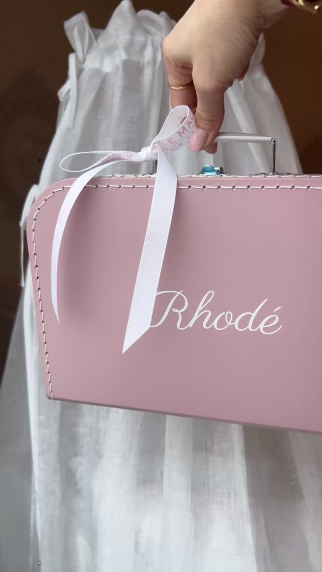 Koffertje met naam 30cm- Little Mack