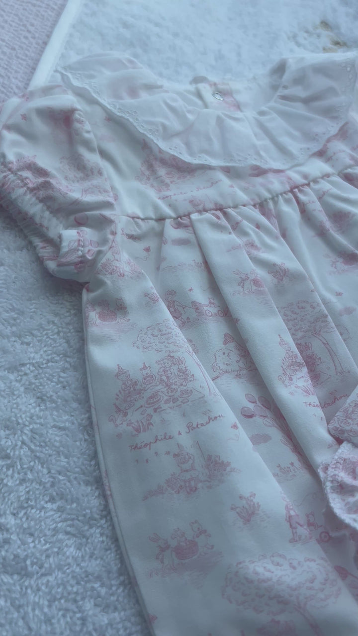Babypakje roze Garden Party – Théophile et Patachou