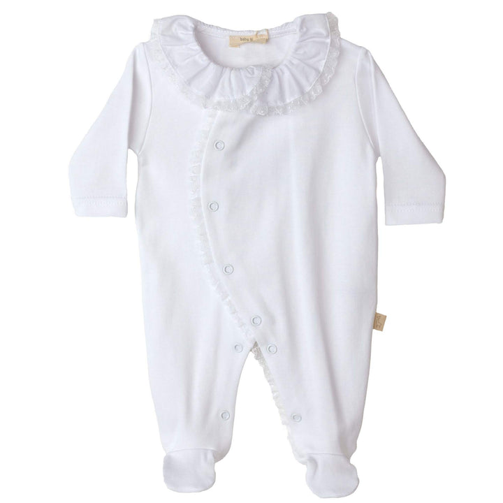 Babypakje lace kraag (wit) - Baby Gi